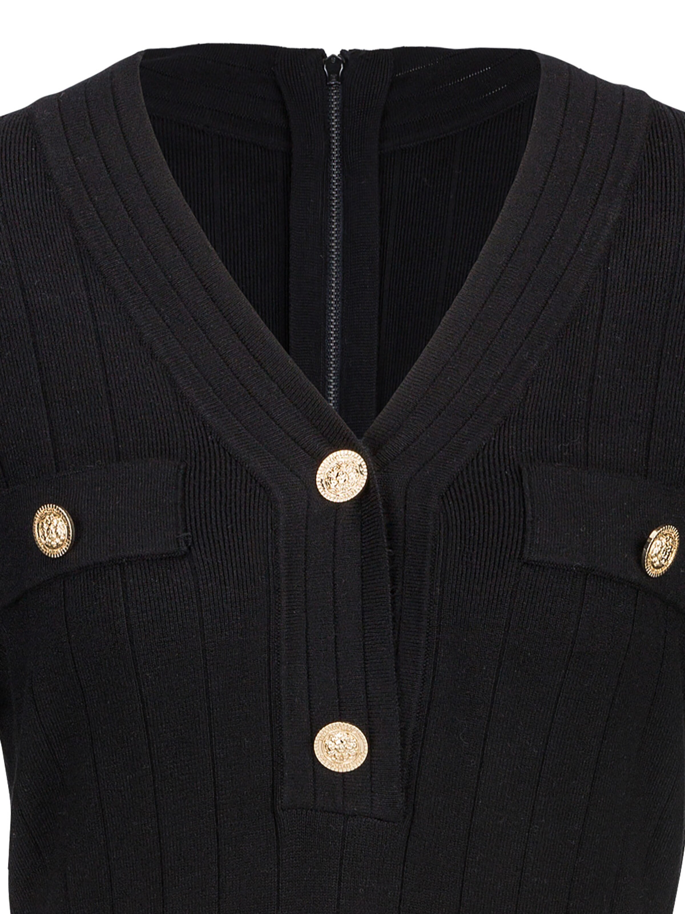 Robes en maille 'Giovanna' 19V69 ITALIA en noir