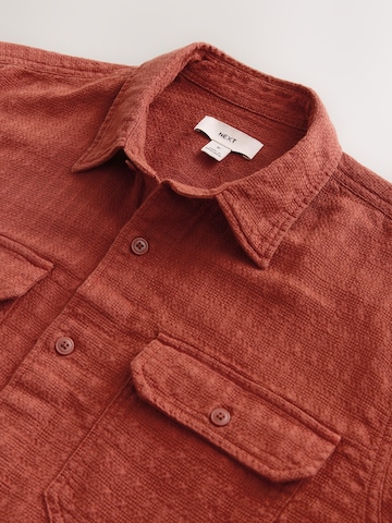 Next Средняя посадка Рубашка в Коричневый