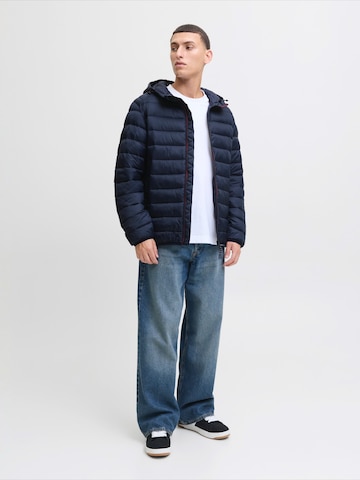JACK & JONES Winterjas 'JJEBRADLEY' in Blauw