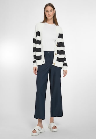 Peter Hahn Wide leg Broek in Blauw