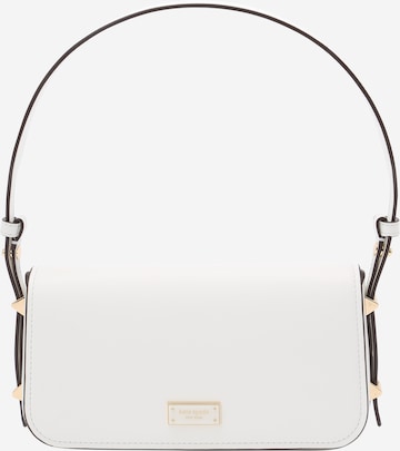 Sac bandoulière 'Liv Schultertasche Aus Glattem Leder' Kate Spade en blanc : devant