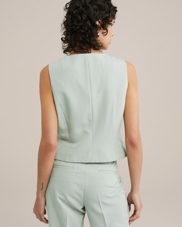 Gilet de costume WE Fashion en vert