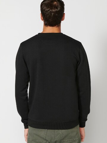 KOROSHI Sweatshirt in Black