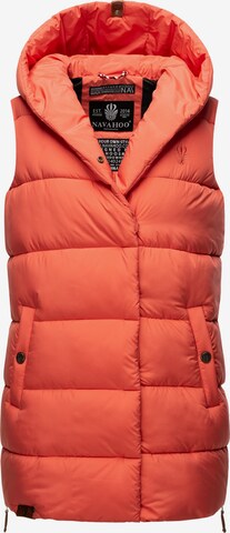 NAVAHOO Vest 'Madilynaa' in Orange: front