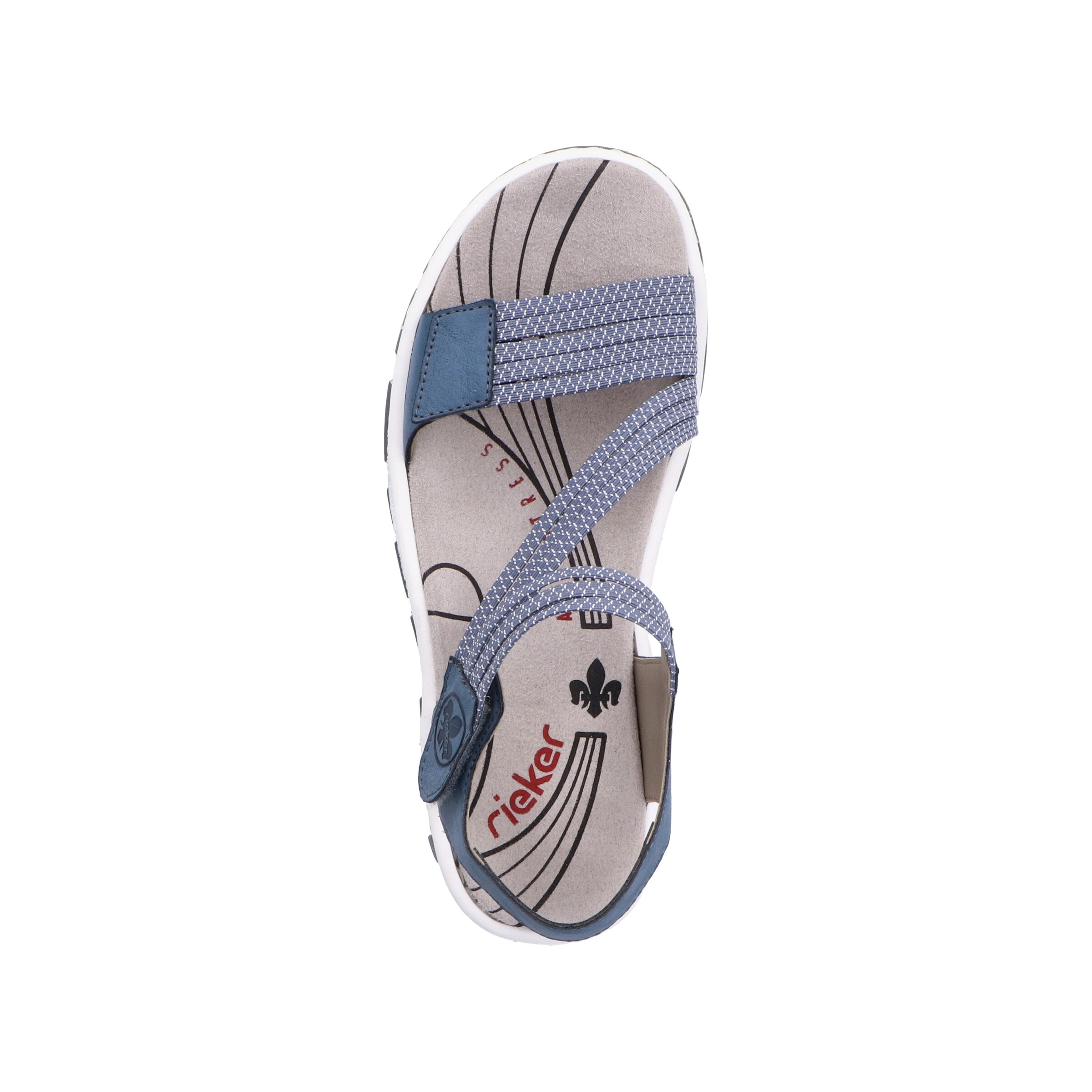 Sandalo da trekking di Rieker in blu