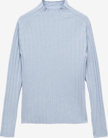 MANGO Sweater 'FLURRIES' in Blue: front