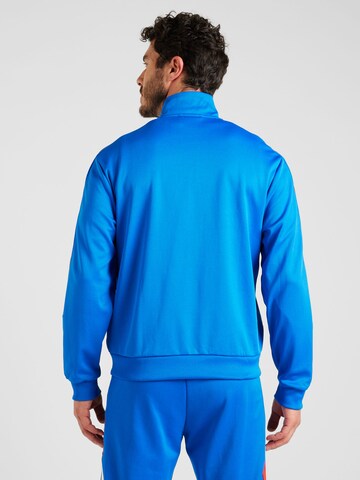 ADIDAS SPORTSWEAR Athletic Zip-Up Hoodie 'TIRO' in Blue