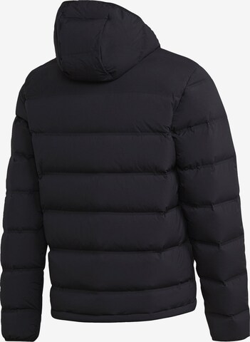 ADIDAS SPORTSWEAR Outdoor jacket 'Helionic Soft Hooded' in Black