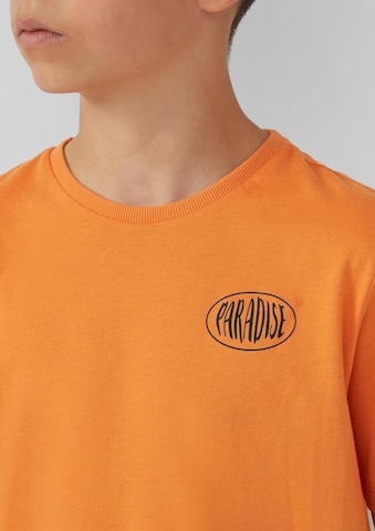 s.Oliver T-Shirt in Orange