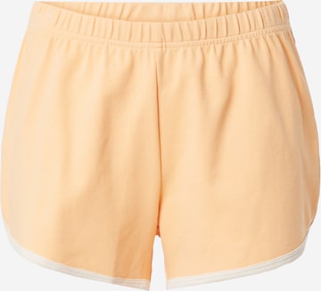 Urban Classics Regular Pants in Orange: front