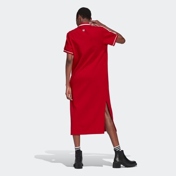 ADIDAS ORIGINALS Dress 'Thebe Magugu Reg' in Red