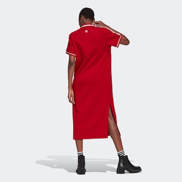 ADIDAS ORIGINALS - Vestido 'Thebe Magugu Reg' em vermelho
