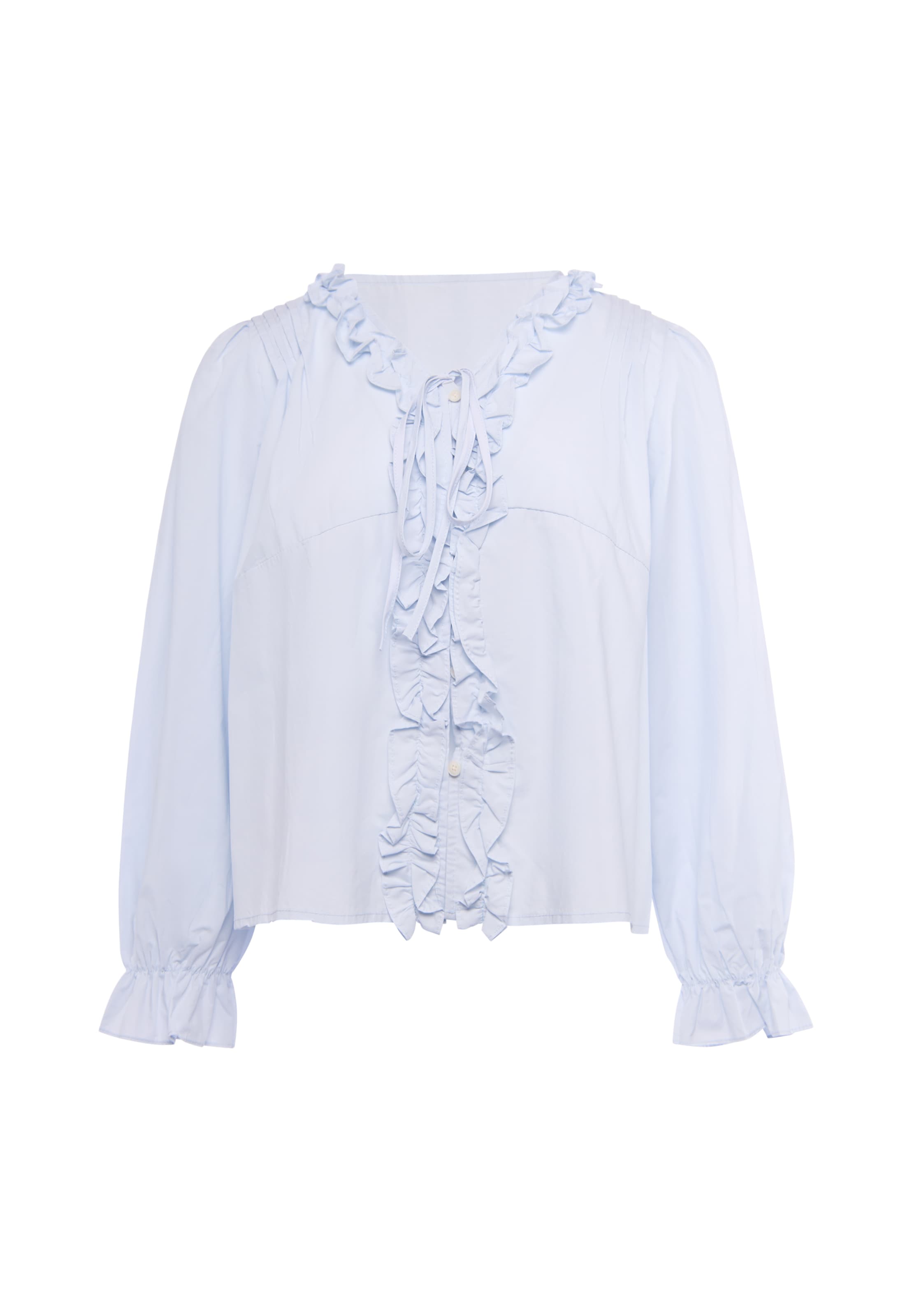 IZIA - Blusa en azul: frente