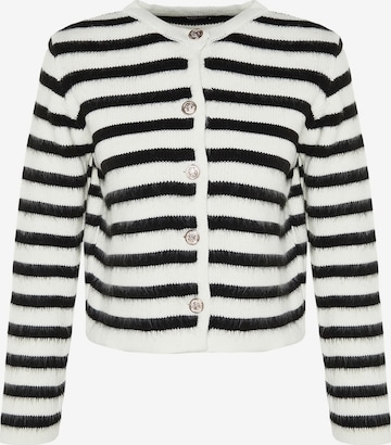 Trendyol Knit Cardigan in Beige: front
