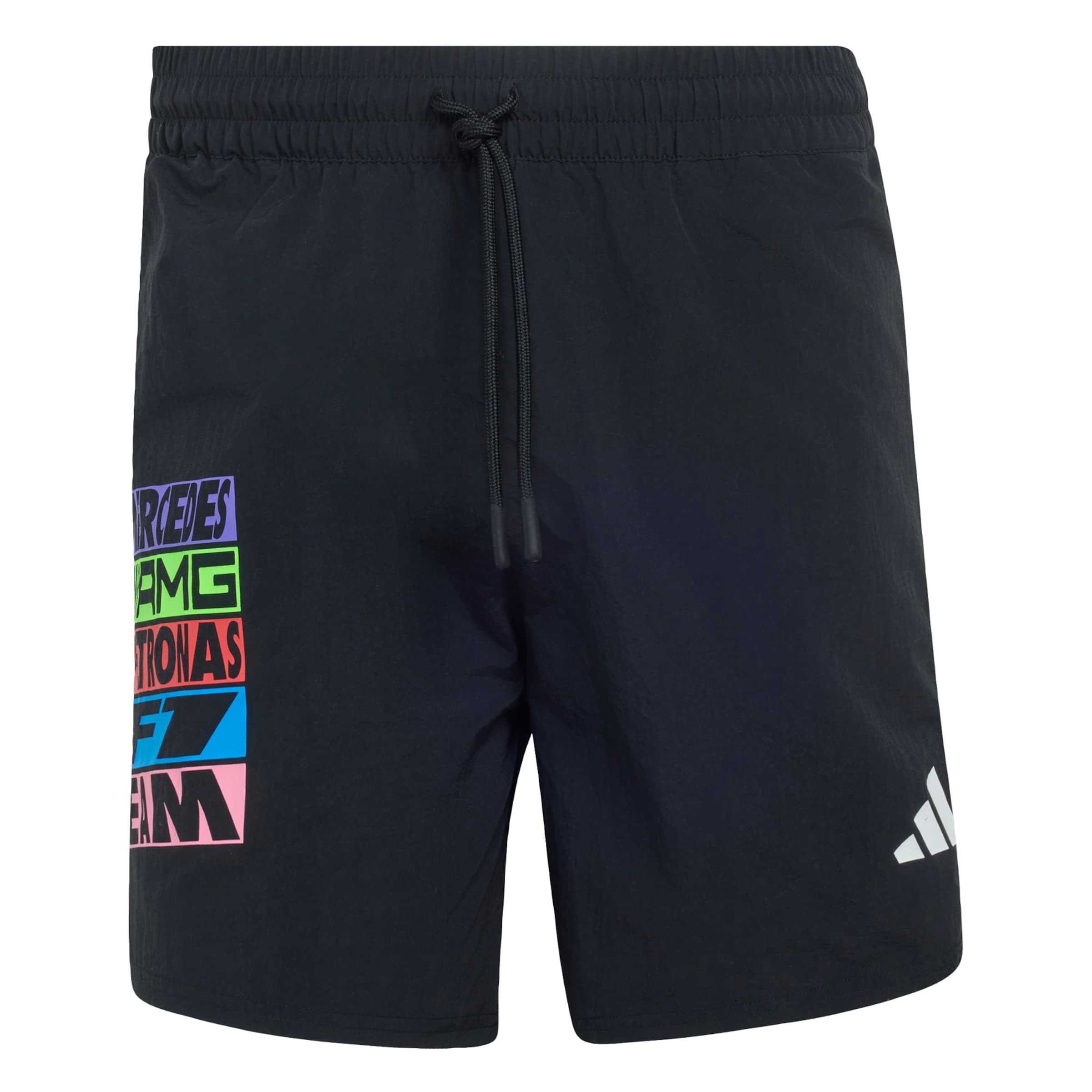 Loosefit Pantalon de sport 'Mercedes-AMG Petronas Formula 1 Team' ADIDAS PERFORMANCE en noir : devant