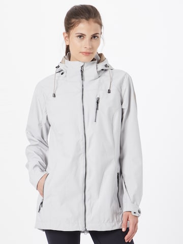 G.I.G.A. DX by killtec Outdoor Jacket 'Solena' in Grey: front