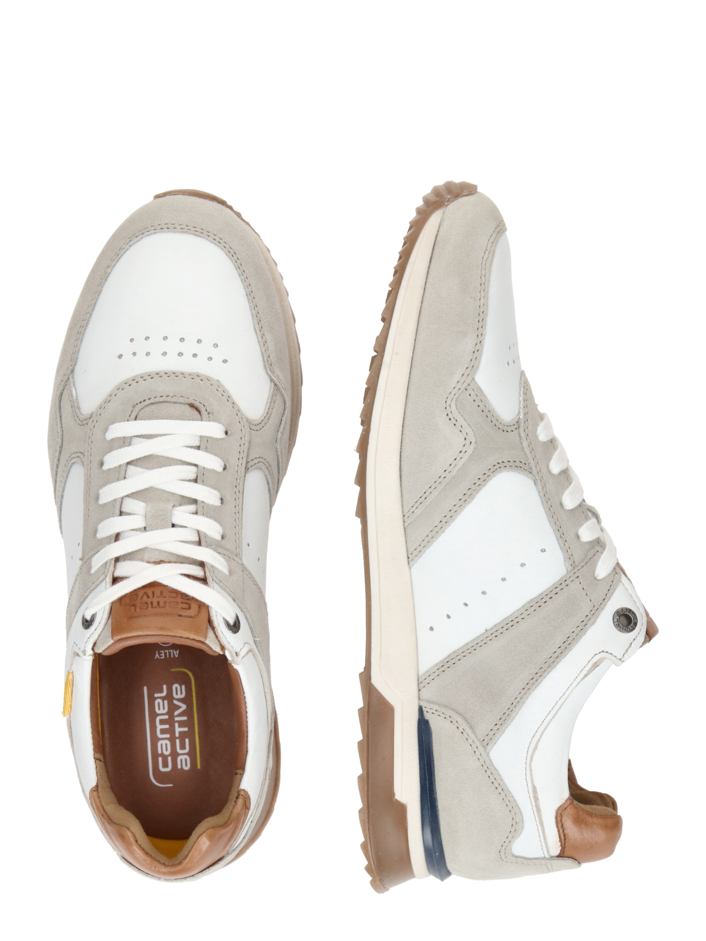Sneaker bassa 'Alley' di CAMEL ACTIVE in bianco