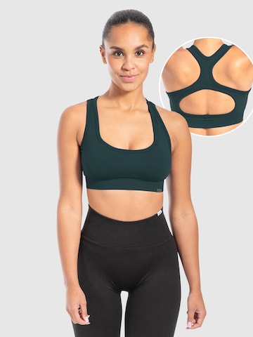 Smilodox Sporttop ' Louisa ' in Groen: voorkant