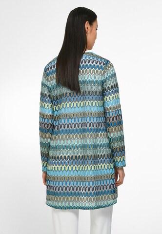 Anna Aura Knitted Coat in Blue