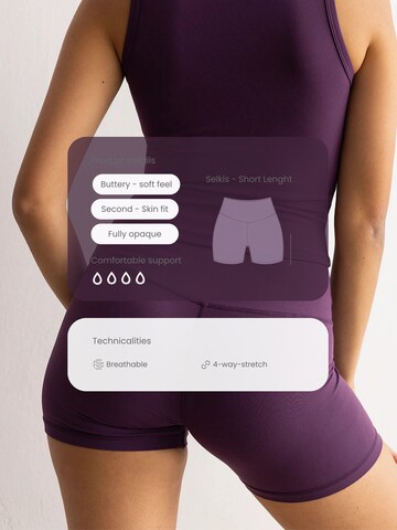 MyLibi Skinny Leggings i lilla