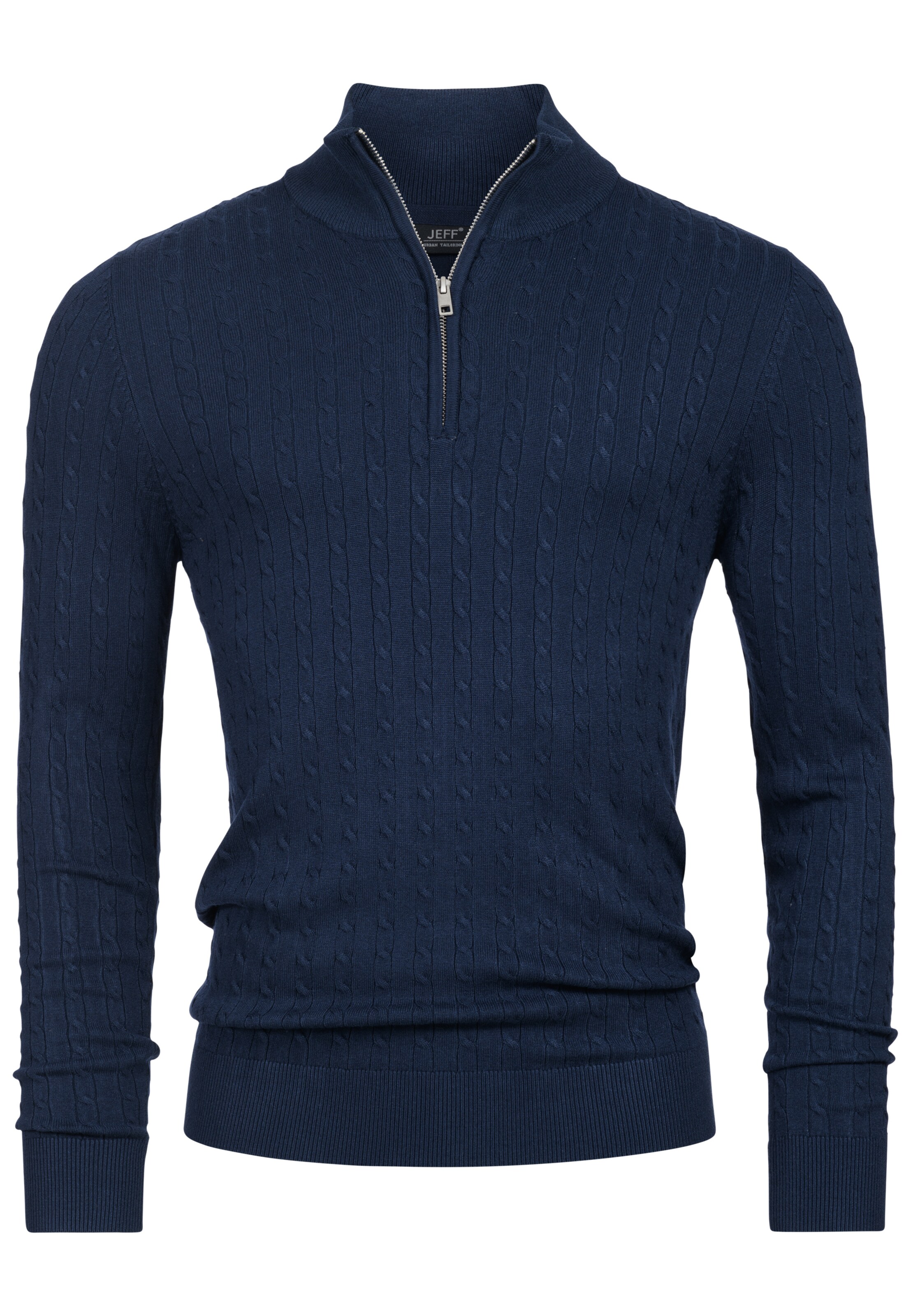 JEFF Pullover 'Camden' in Blau: Vorderseite