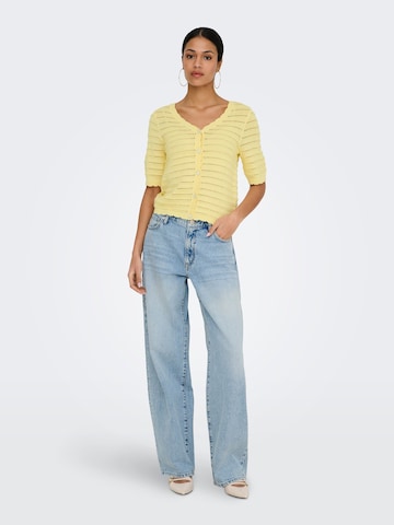 JDY Cardigan 'JDYTanja' i gul