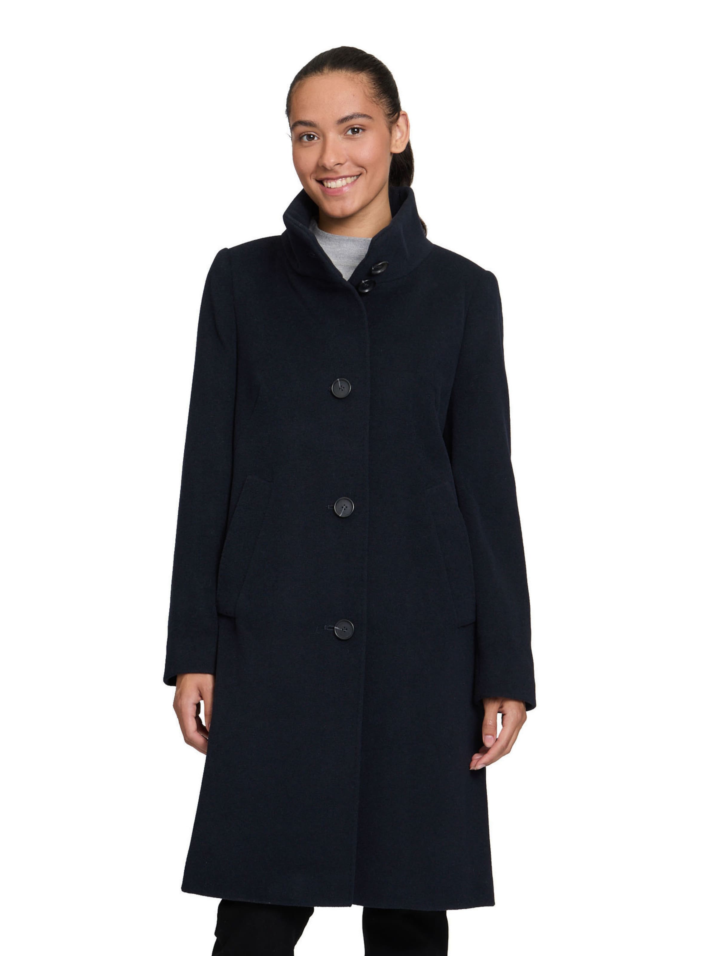 Betty Barclay Mantel in Schwarz: Vorderseite