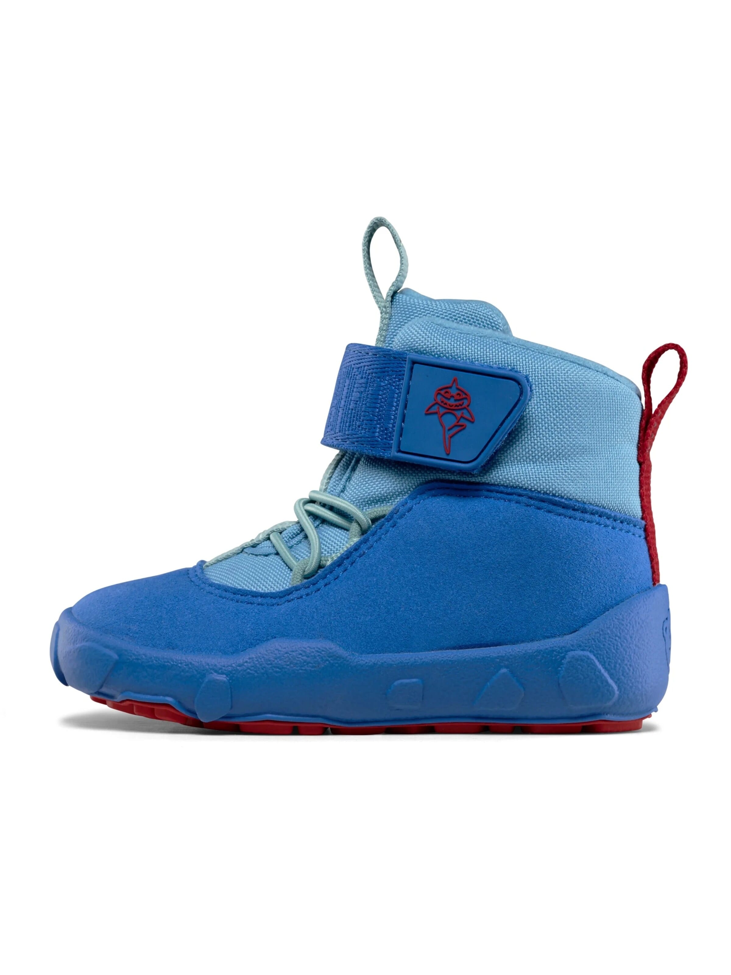 Affenzahn First-Step Shoes 'Vegan Warmy Vegan Warmy' in Blue: front