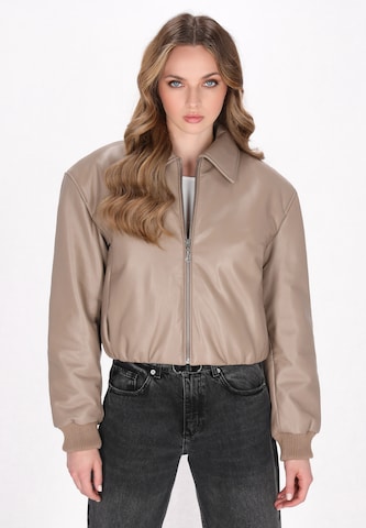Veste mi-saison DreiMaster Vintage en gris : devant
