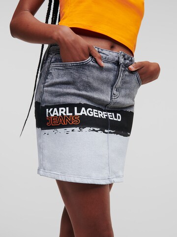 Jupe KARL LAGERFELD JEANS en gris