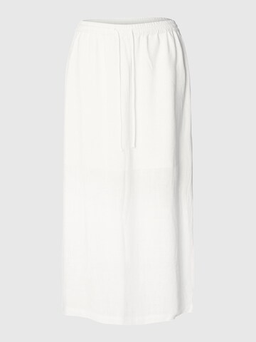 Jupe SELECTED en blanc : devant