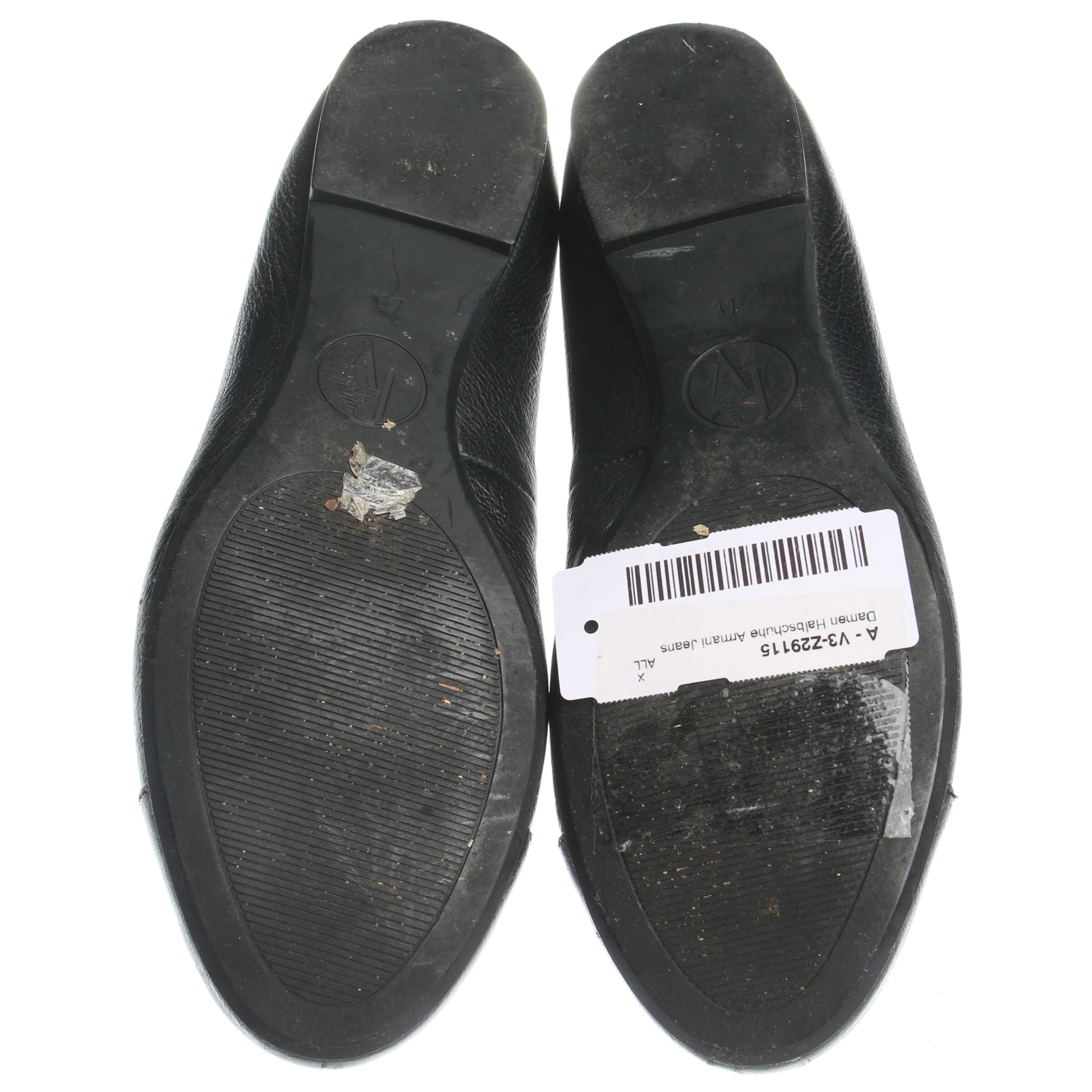 ARMANI Flats & Loafers in 37 in Black