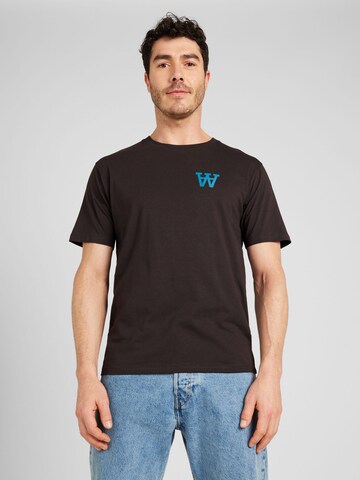 WOOD WOOD Shirt in Zwart: voorkant