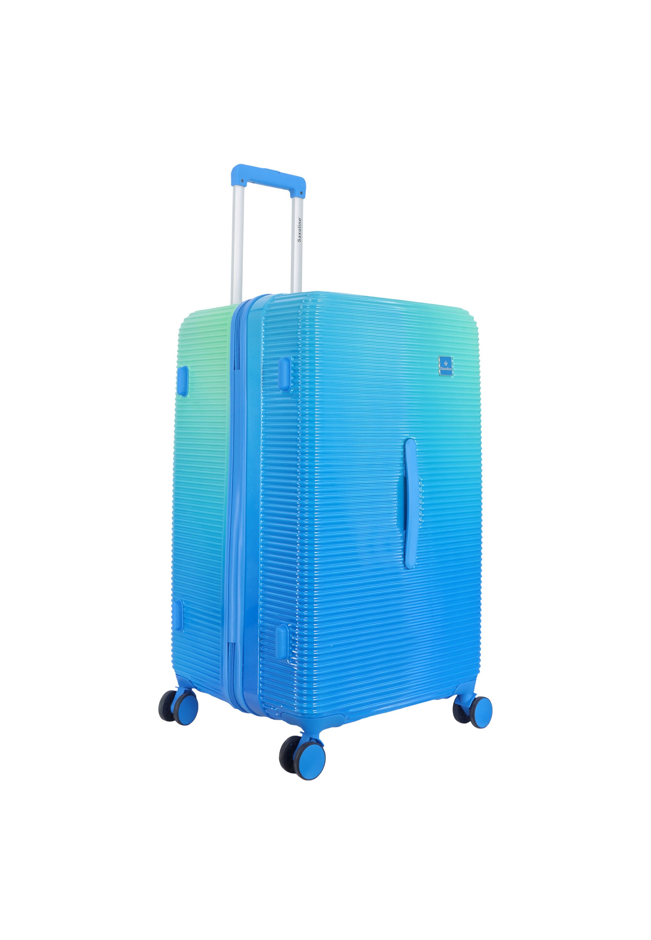Saxoline Suitcase 'Twist Trunk' in Blue