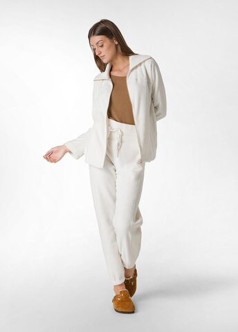 DEHA Functionele fleece jas in Wit