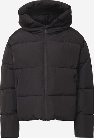mazine Zimní bunda 'Dana' – černá: přední strana