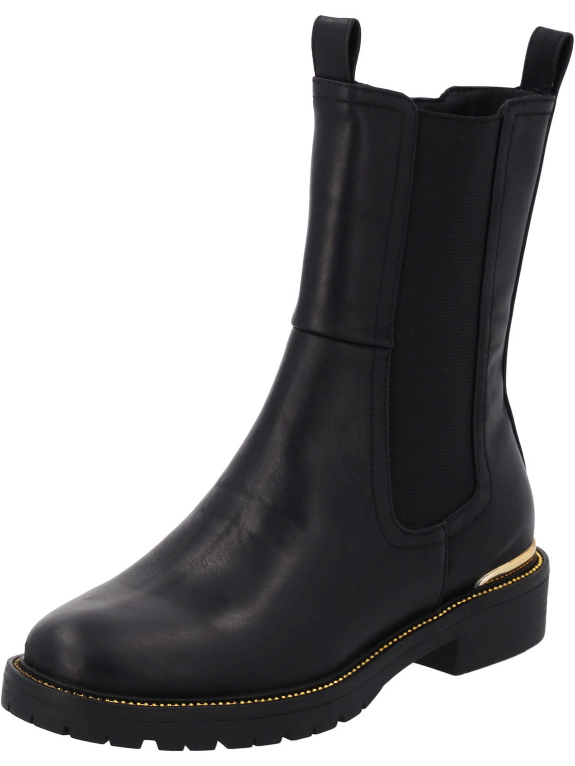 Palado by Sila Sahin Chelsea boots in Zwart: voorkant