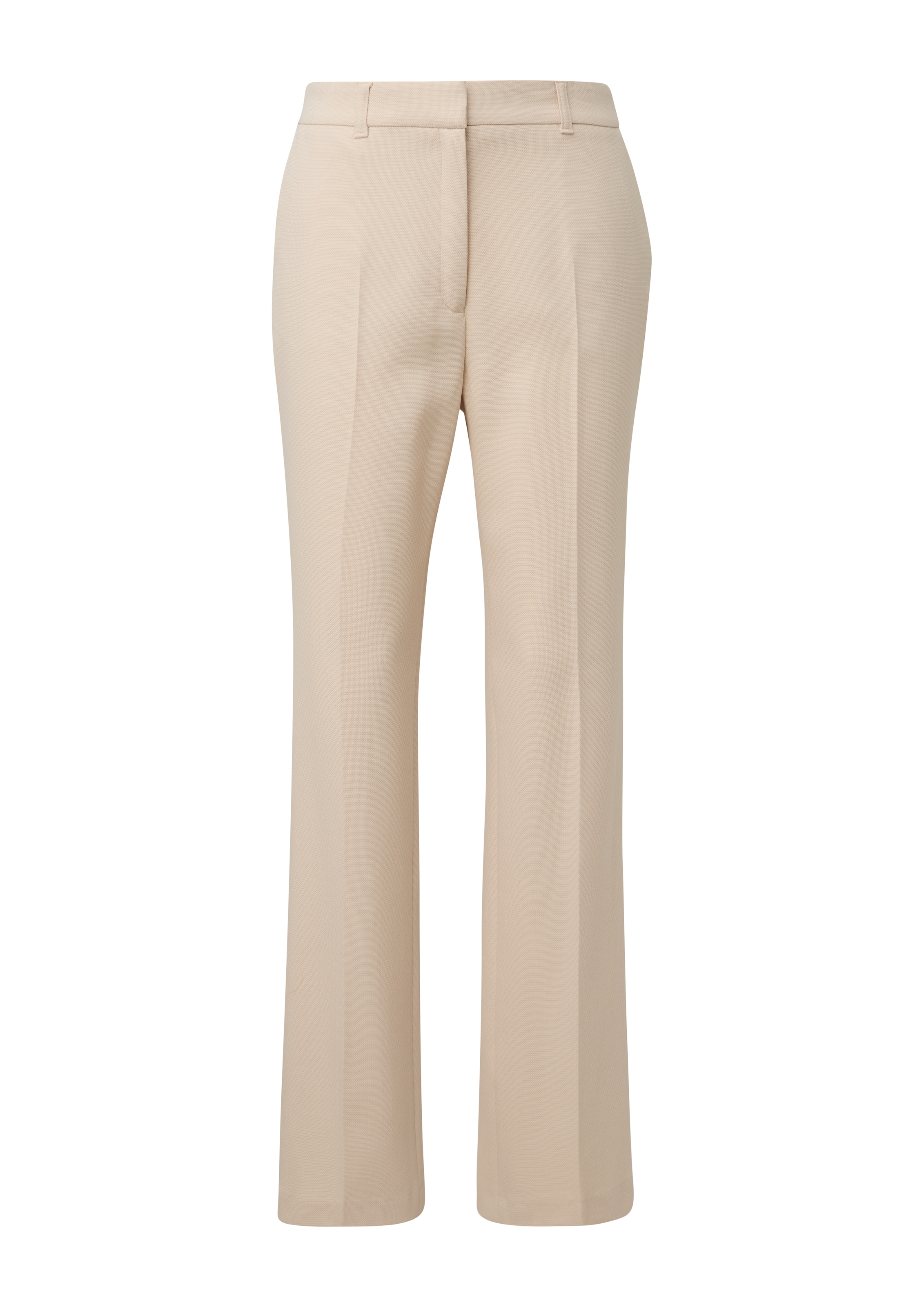 s.Oliver BLACK LABEL Regular Hose in Beige: Vorderseite