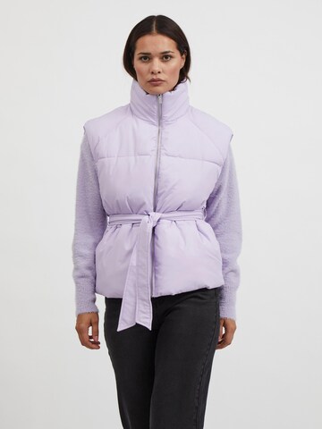 VILA Vest 'Loui' in Purple: front