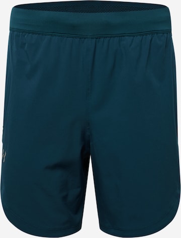 UNDER ARMOUR Sportbroek in Blauw: voorkant