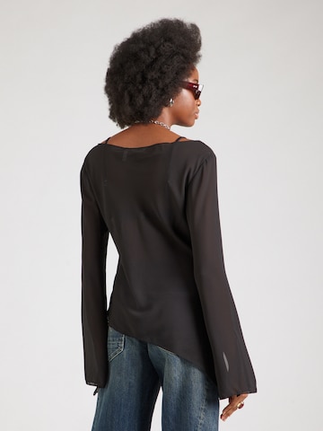 WEEKDAY Blouse in Zwart