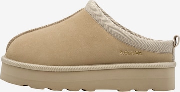 s.Oliver Boots in Beige: Vorderseite