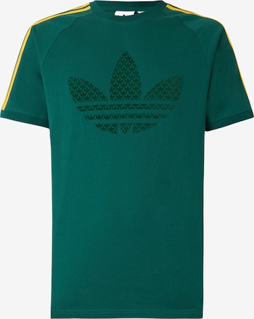 ADIDAS ORIGINALS - Camisa em verde: frente