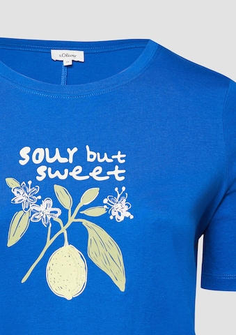 s.Oliver Shirt in Blauw
