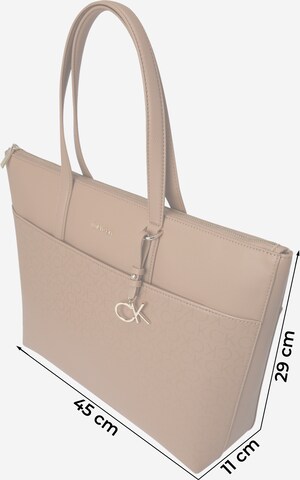 Cabas Calvin Klein en beige