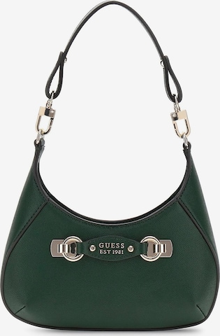 GUESS Schultertasche 'Mimina' in Grün: Vorderseite