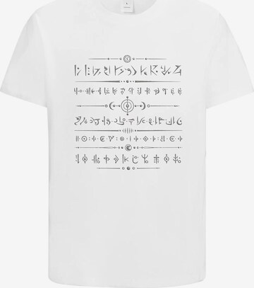 HUSKSWARE Shirt in Weiß: Vorderseite