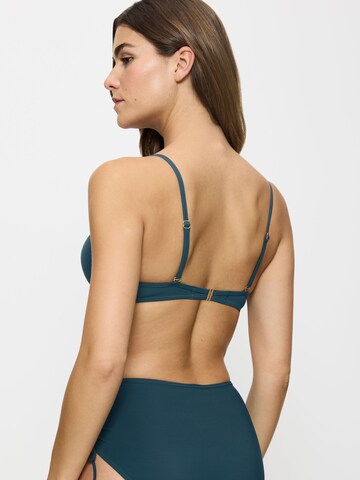 TRIUMPH Balconette Bikini Top ' Summer Twist ' in Blue
