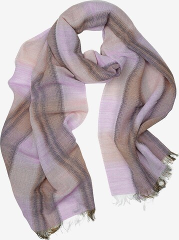 COLLEZIONE ALESSANDRO Scarf 'Tenero' in Pink: front