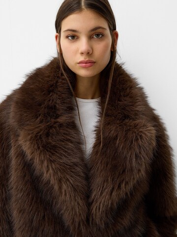 Veste mi-saison Bershka en marron